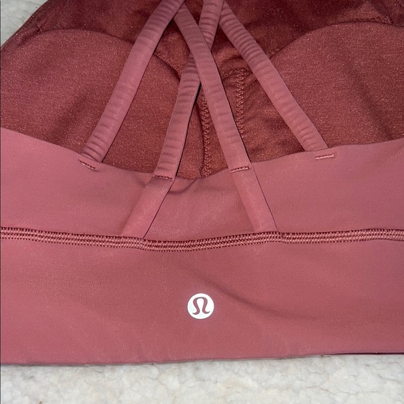 lululemon athletica Pink Sports Bra Size 6 - Picture 1 of 16